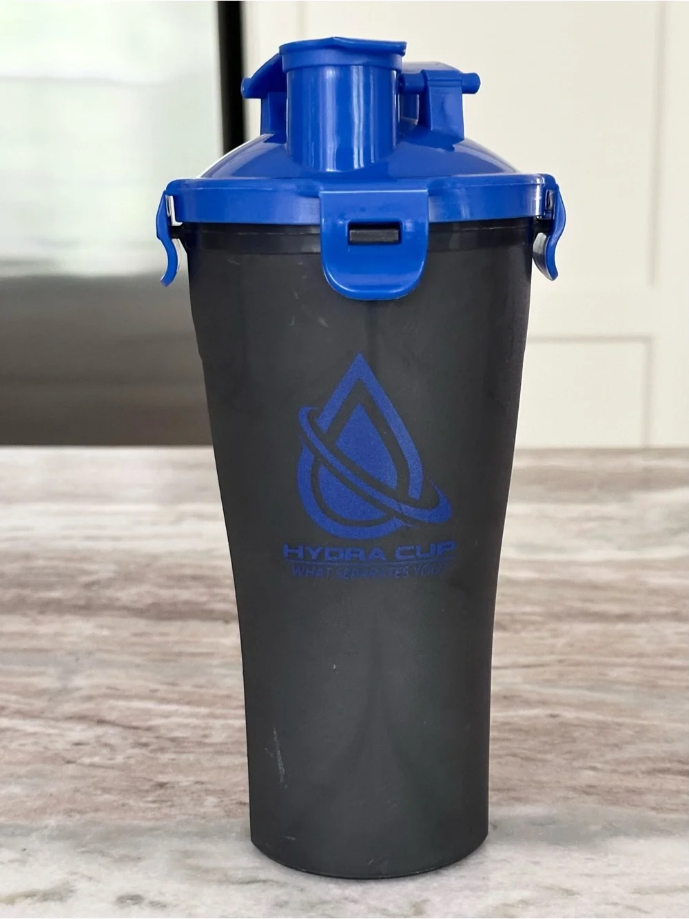 Hydra Cup Dual Shaker - Made in the USA Travel Multi Compartment Workout Bottle